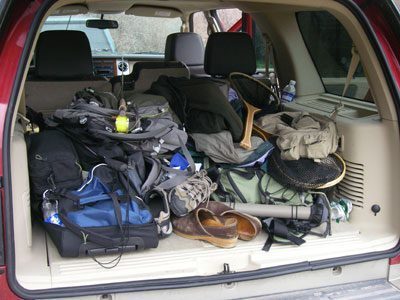 Fishing Trip Pack fishing gear odor